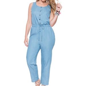 Chambray Jumpsuit